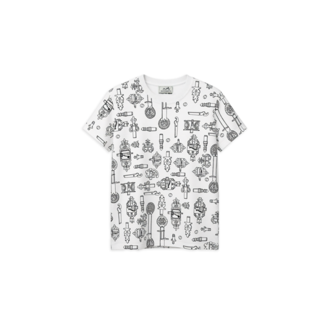 HERMES CREW NECK SHORT SLEEVE